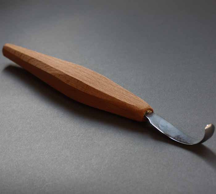 Spoon knife left hand compound curve Wood Tools