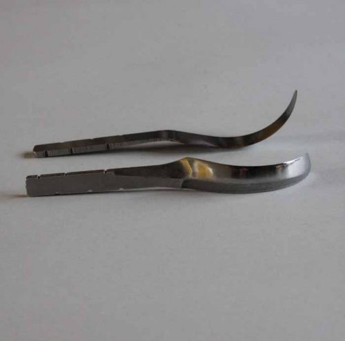 left handed spoon blade open curve